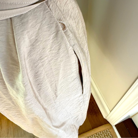 GAP Beige Button-Up Dress with Belt - Picture 4 of 5